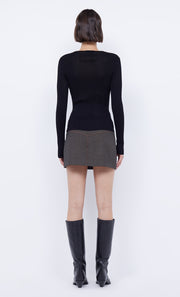 Nolan Mini Skirt in Bronze by Bec + Bridge