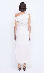 Rochelle Asym White Ivory Once Shoulder Dress Bridal by Bec + Bridge