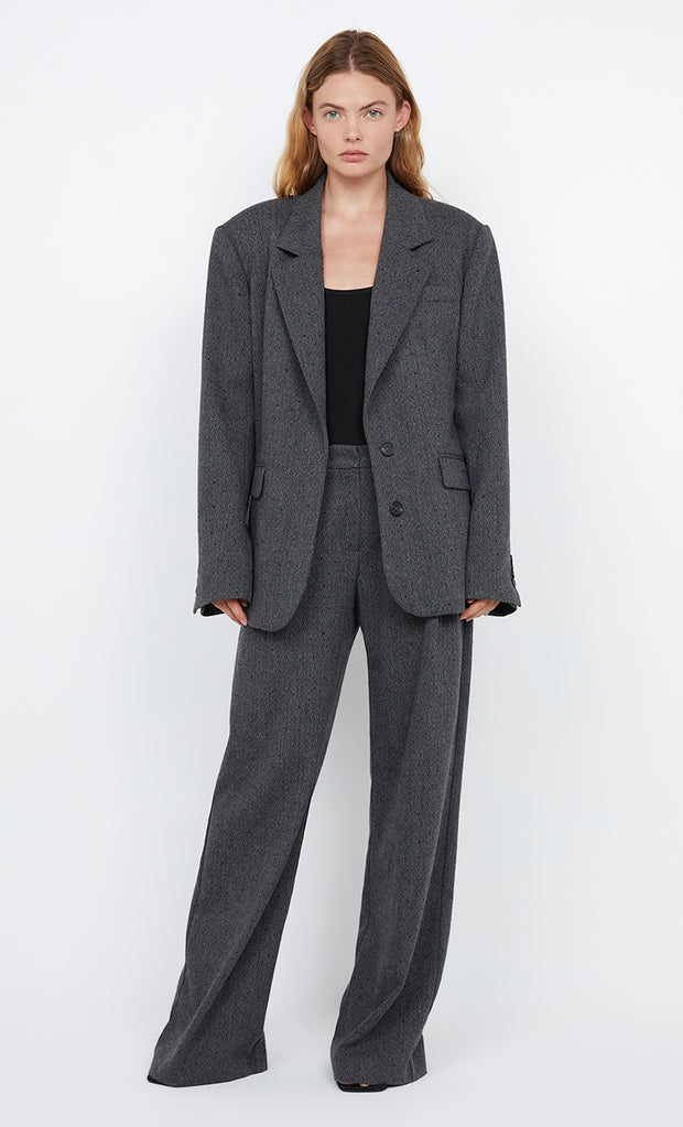 SHAE BLAZER  - CHARCOAL