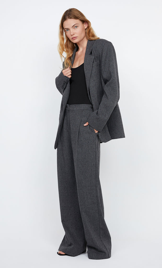 SHAE BLAZER  - CHARCOAL