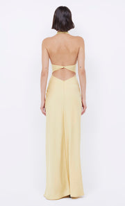 Solare Halter Dress in Citrus by Bec + Bridge