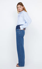 TIA OVERSIZED SHIRT  - SKY BLUE