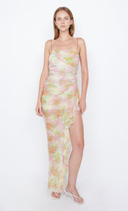 Zephy Asym Dimante Pink Blossom Dress by Bec + Bridge