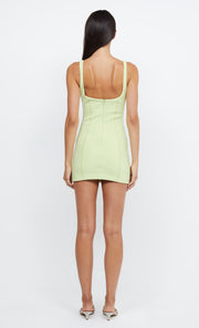 ZOEY MINI DRESS - LIME