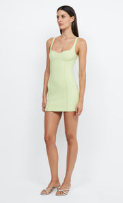 ZOEY MINI DRESS - LIME