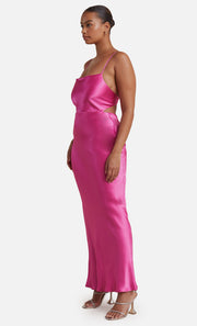 LOREN MAXI DRESS - DEEP PINK