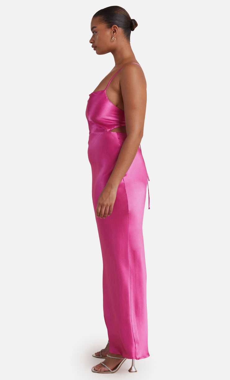 LOREN MAXI DRESS - DEEP PINK