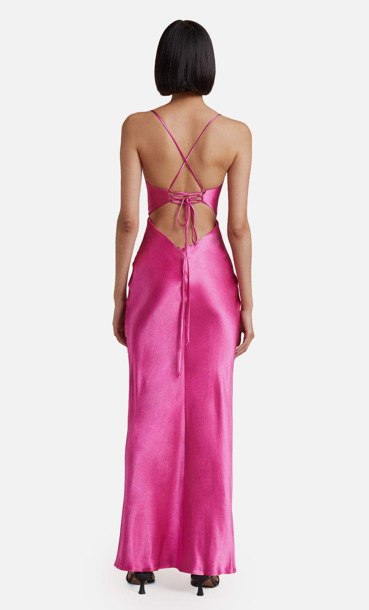 LOREN MAXI DRESS - DEEP PINK