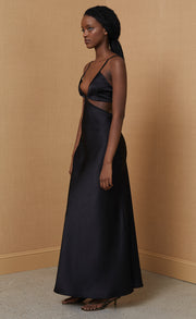 VERONIQUE MAXI DRESS - BLACK