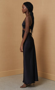 VERONIQUE MAXI DRESS - BLACK