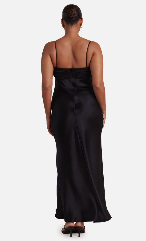 JULIETA MAXI DRESS - BLACK