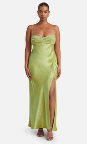 JULIETA MAXI DRESS - LIME