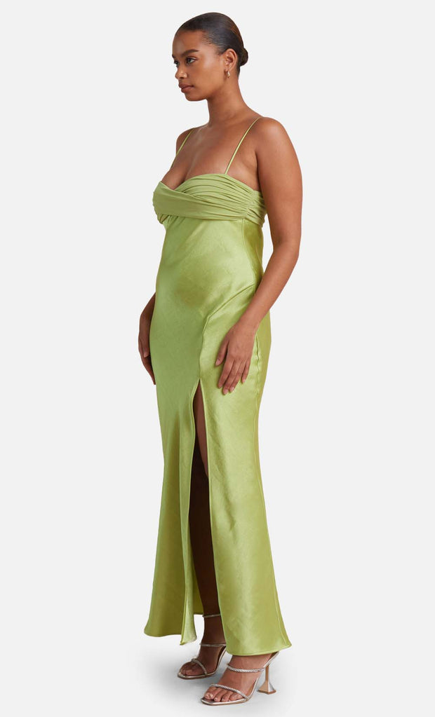 JULIETA MAXI DRESS - LIME