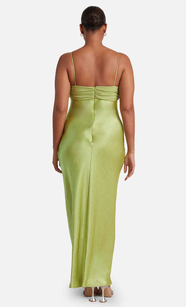 JULIETA MAXI DRESS - LIME