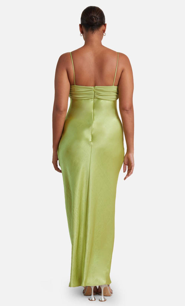 JULIETA MAXI DRESS - LIME