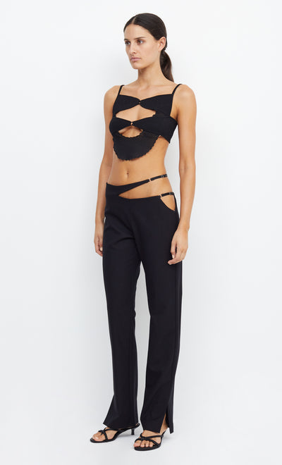 JAMIE ASYM PANT - BLACK