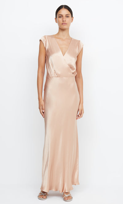 MOON DANCE MAXI DRESS - ROSE GOLD