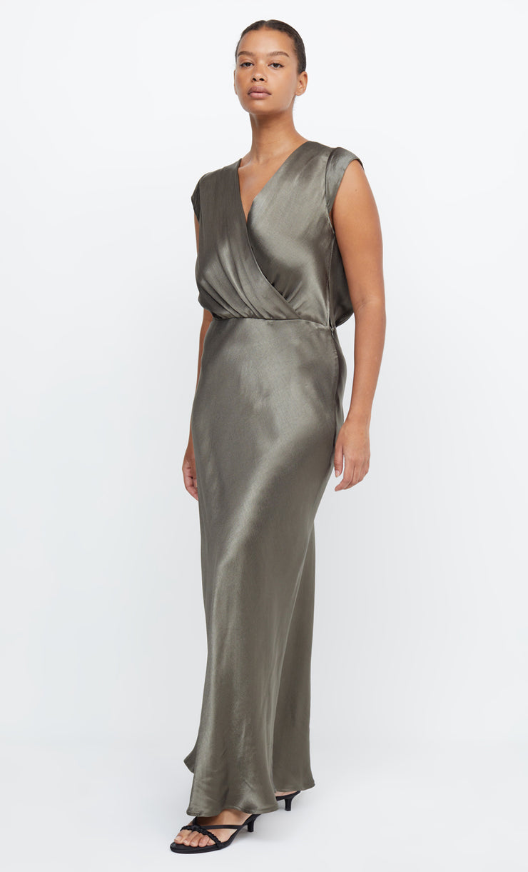 MOON DANCE MAXI DRESS DARK WILLOW BEC BRIDGE US