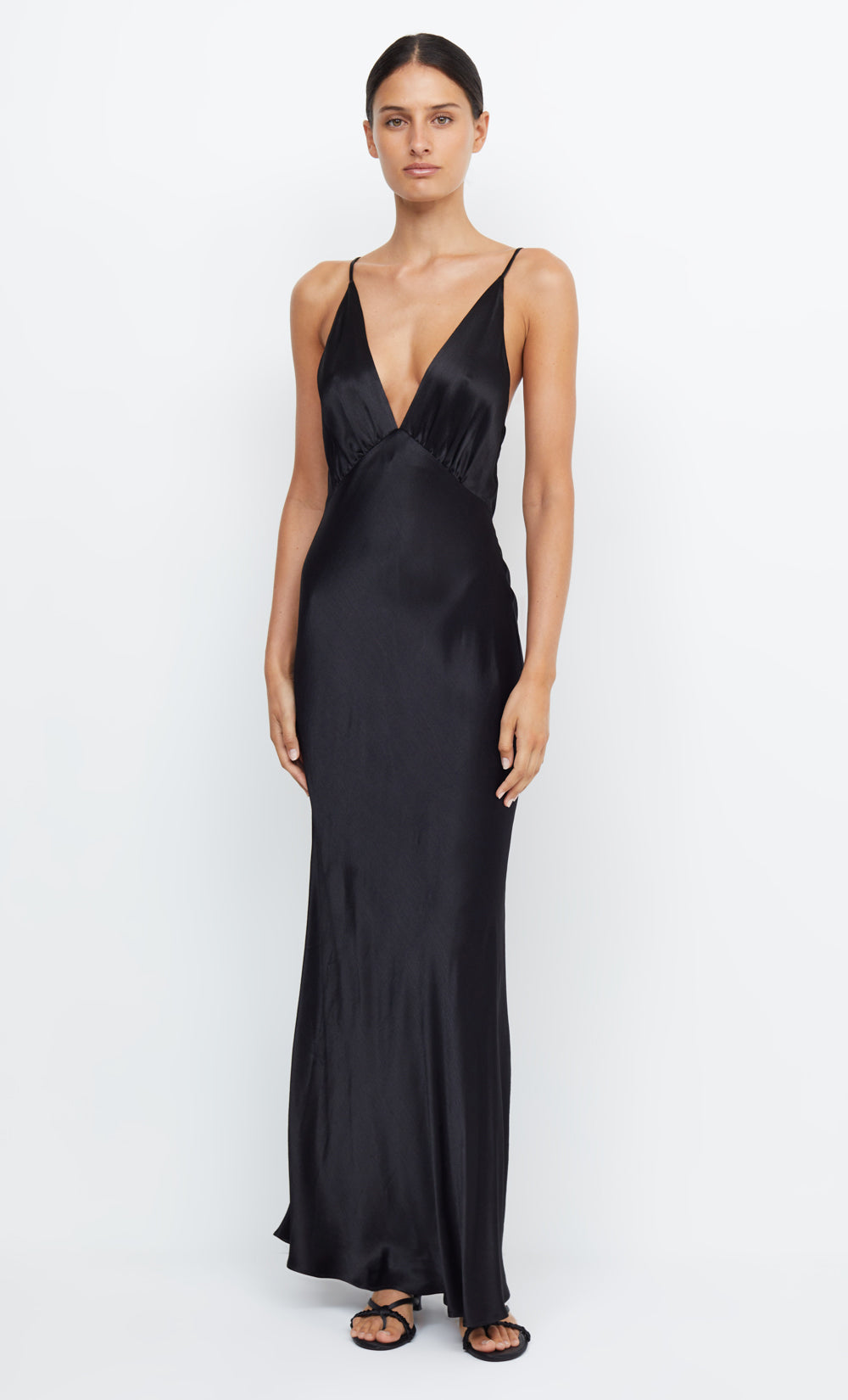 MOON DANCE V MAXI DRESS - BLACK – BEC + BRIDGE US