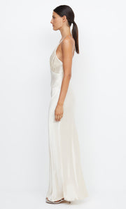 Moon Dance V Maxi Dress in Sand Off White Bridal Bridesmaid Dress by Bec + Bridge