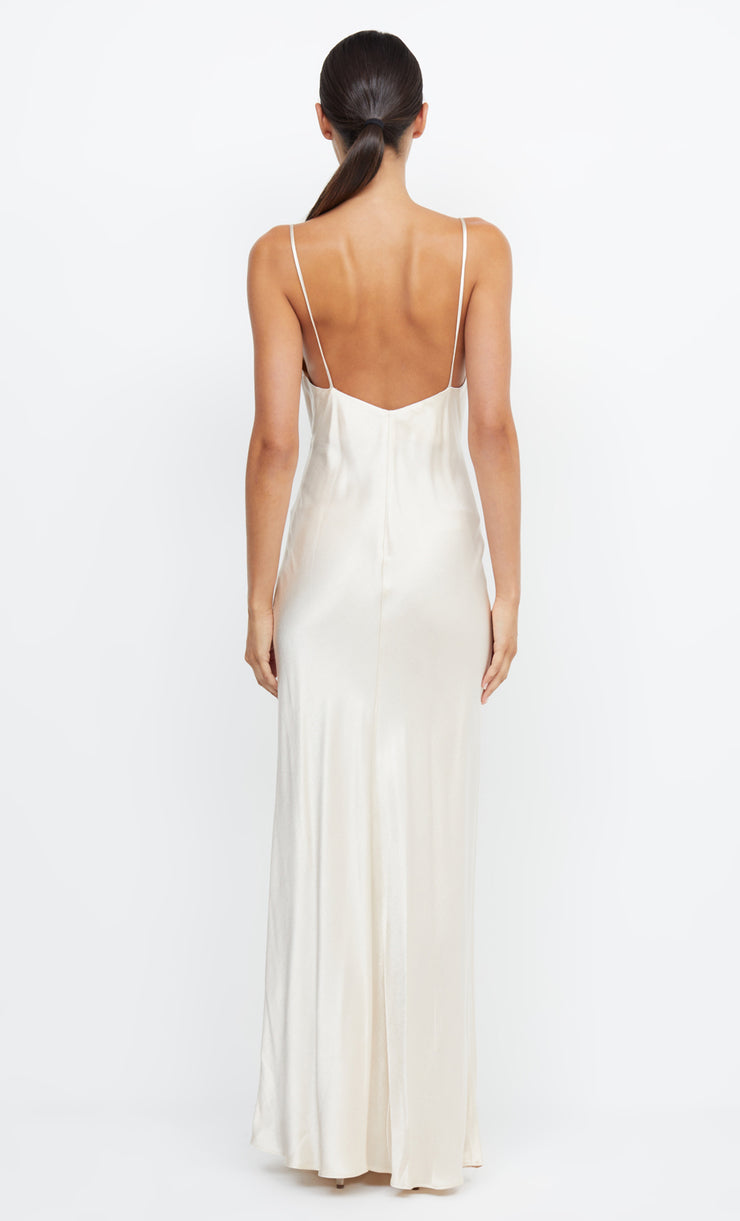 MOON DANCE V MAXI DRESS - SAND