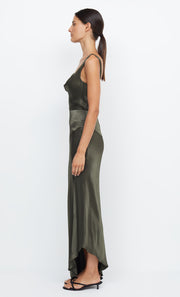 MOON DANCE COWL DRESS - DARK WILLOW