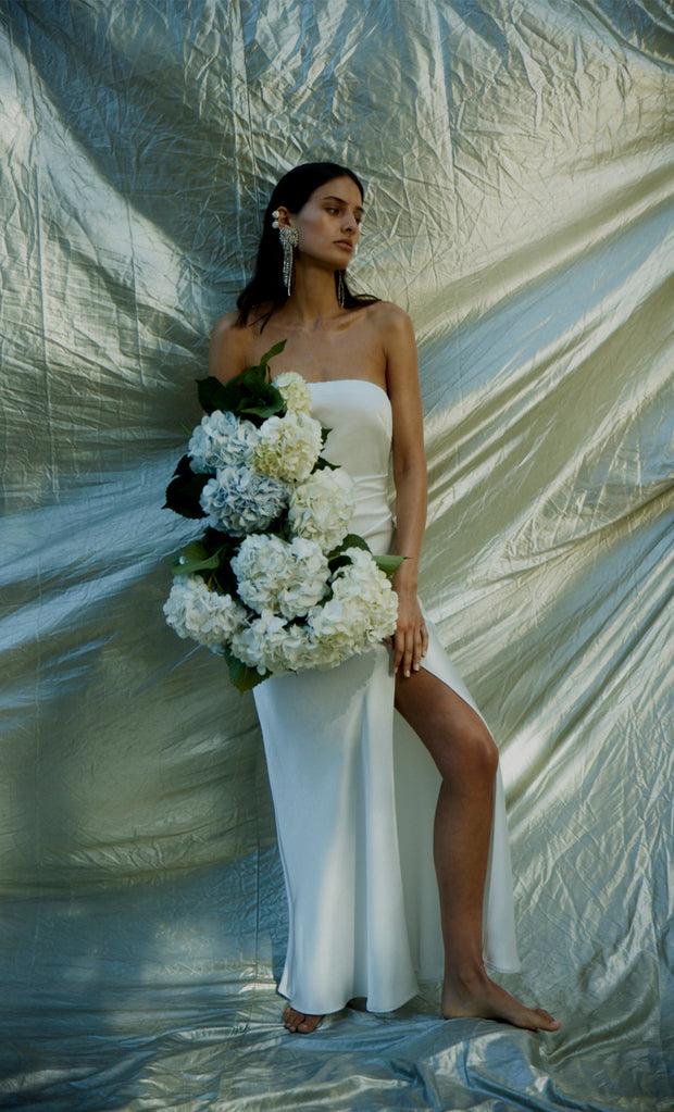 Dreamer Strapless Ivory White Bridal Bridesmaid Dress by Bec + Bridge