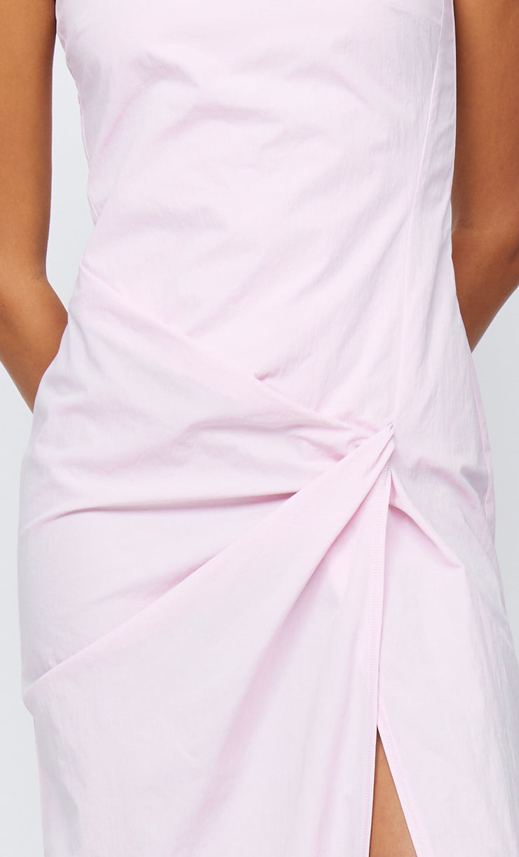 ADRIANNA STRAPLESS MAXI  - QUARTZ PINK