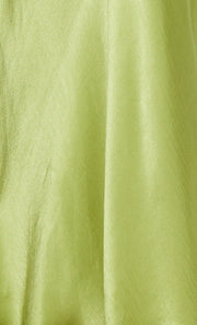 ODESSA HALTER DRESS - CHARTREUSE GREEN