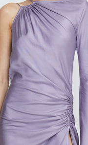 KAI ASYM MAXI DRESS - ASH LILAC