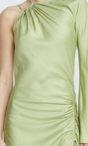 KAI ASYM MAXI DRESS - PEAR