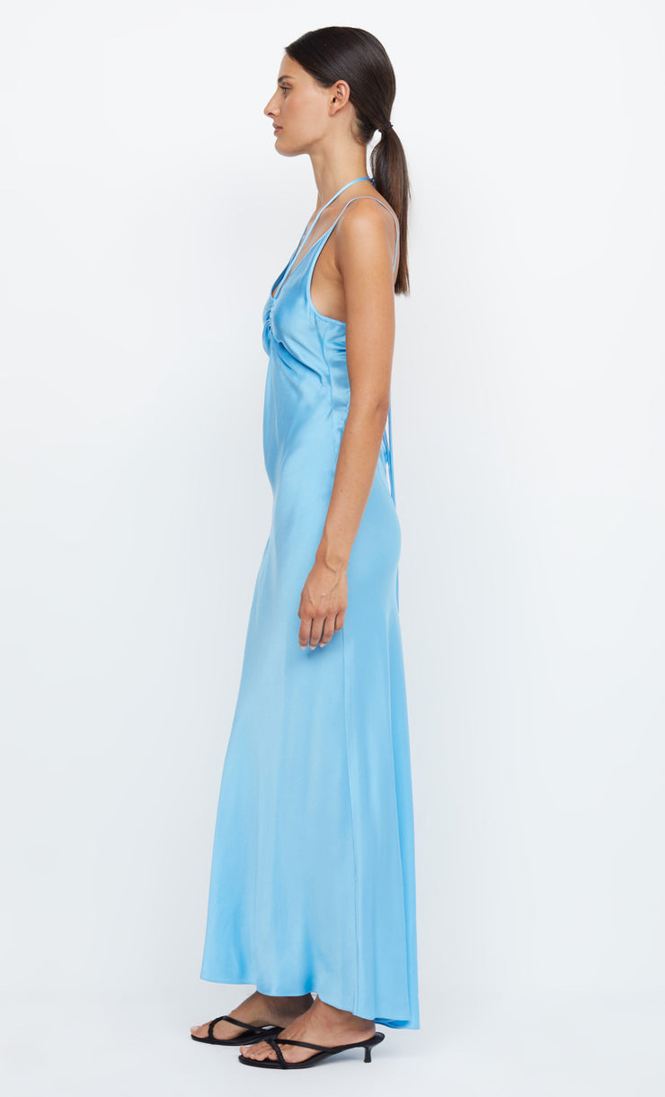 QUINN MAXI DRESS - TOPAZ BLUE