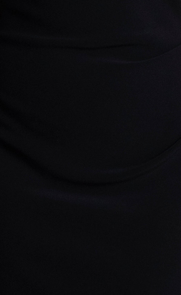 BE MINE ASYM DRESS - BLACK