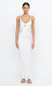 CEDAR CITY MAXI DRESS - IVORY/IVORY