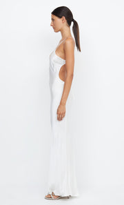 CEDAR CITY MAXI DRESS - IVORY/IVORY