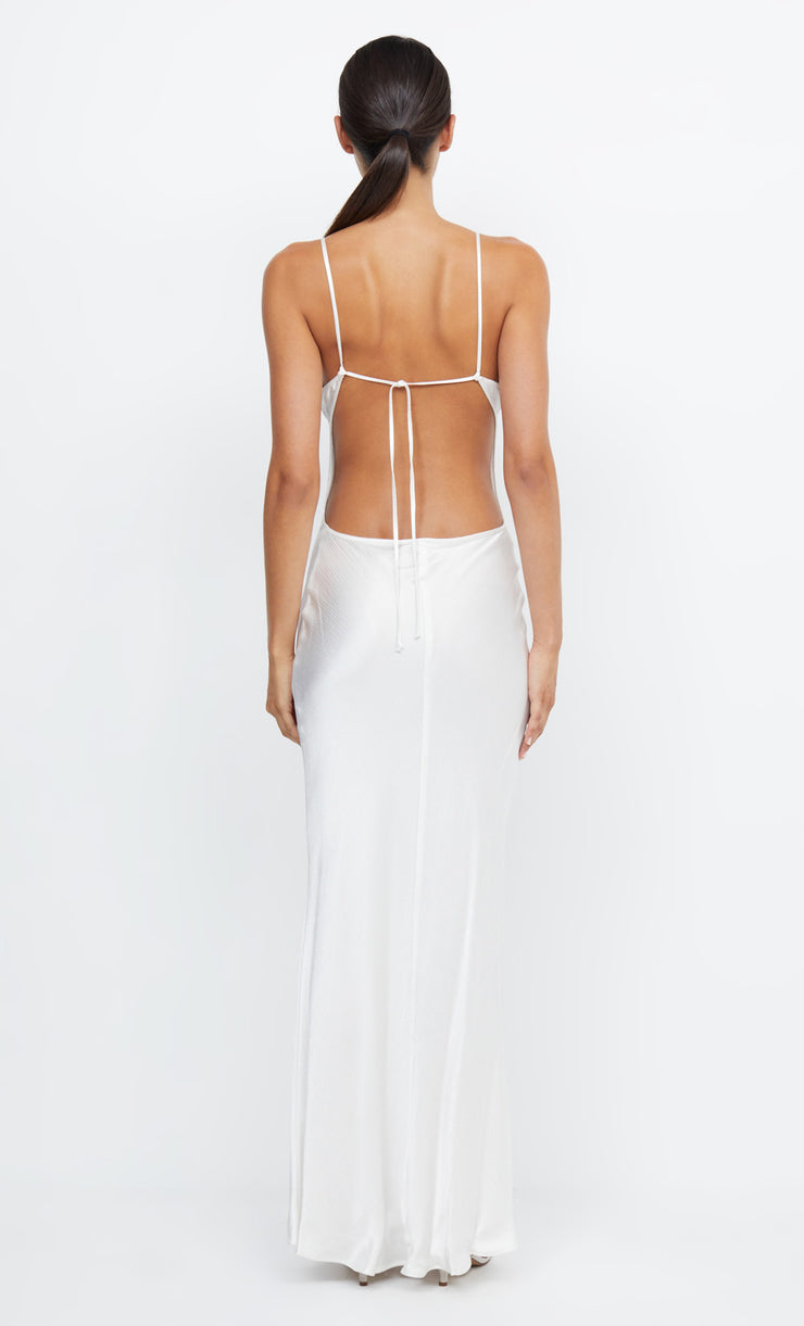CEDAR CITY MAXI DRESS - IVORY/IVORY