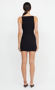 CLOVER MINI DRESS - BLACK