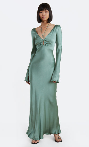 Bec and bridge green floral dress shop