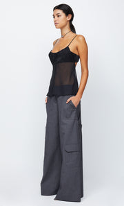 LUCILLE CAMI - BLACK