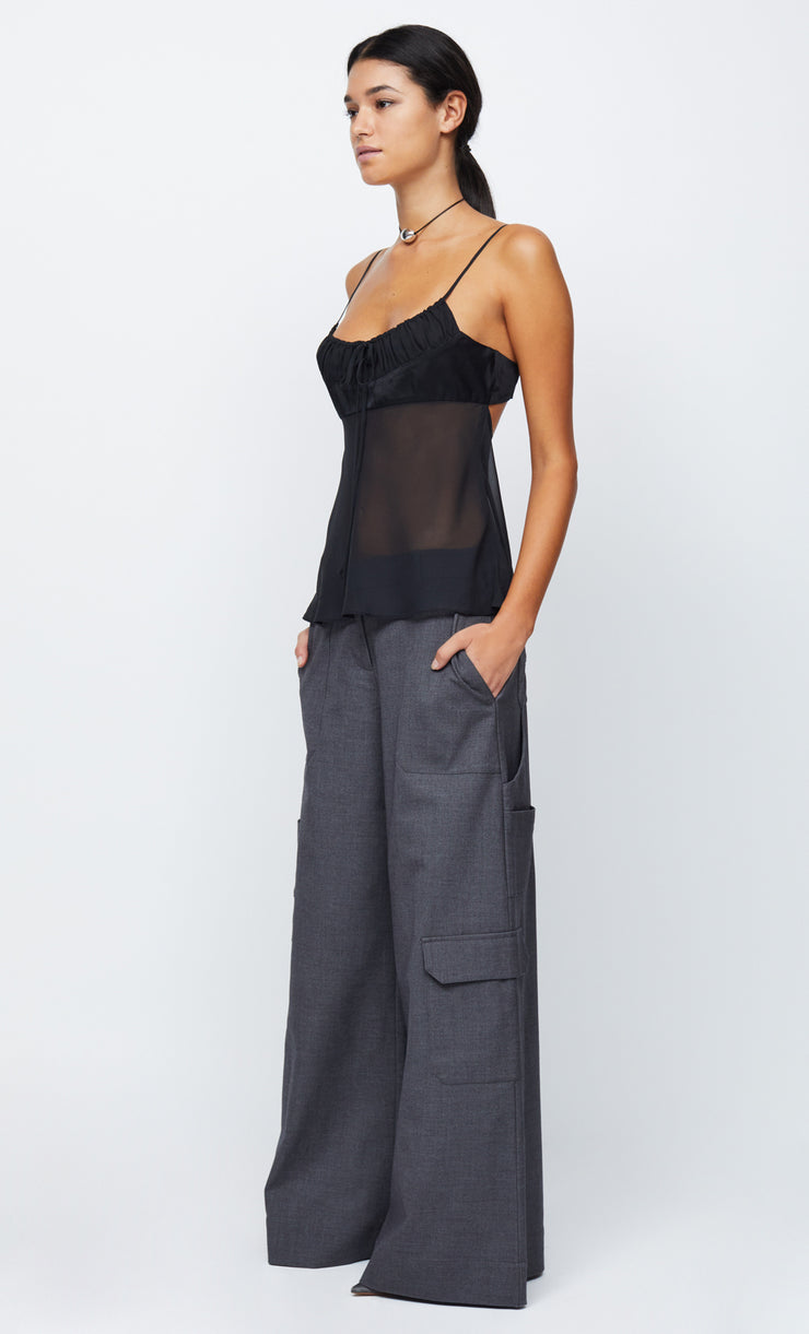 LUCILLE CAMI - BLACK