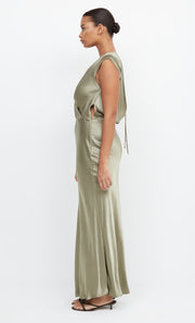 Moon Dance Maxi Dress V Neck in Sage Green by Bec + Bridge