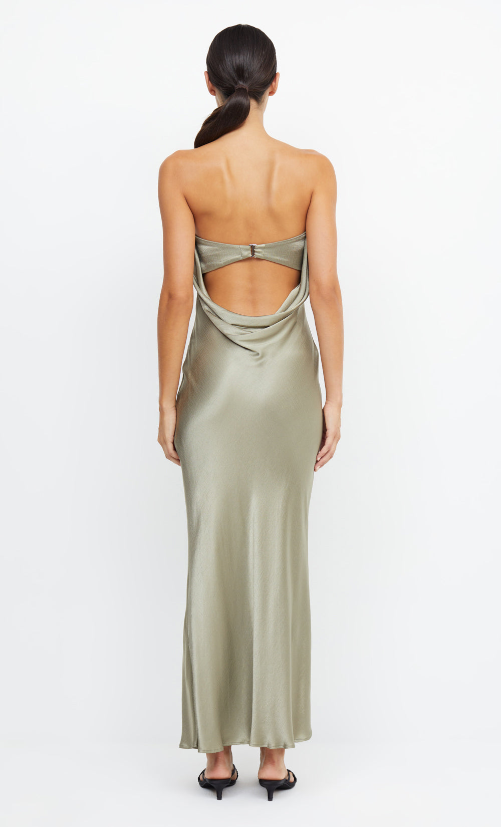 Moon Dance Strapless Dress in Sage - BEC + BRIDGE BEC + BRIDGE US Moon Dance Strapless Dress in Sage - BEC + BRIDGE BEC + BRIDGE US
