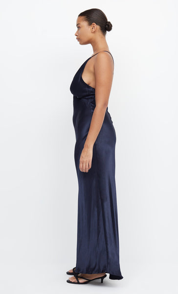 Bec and bridge navy slip dress outlet