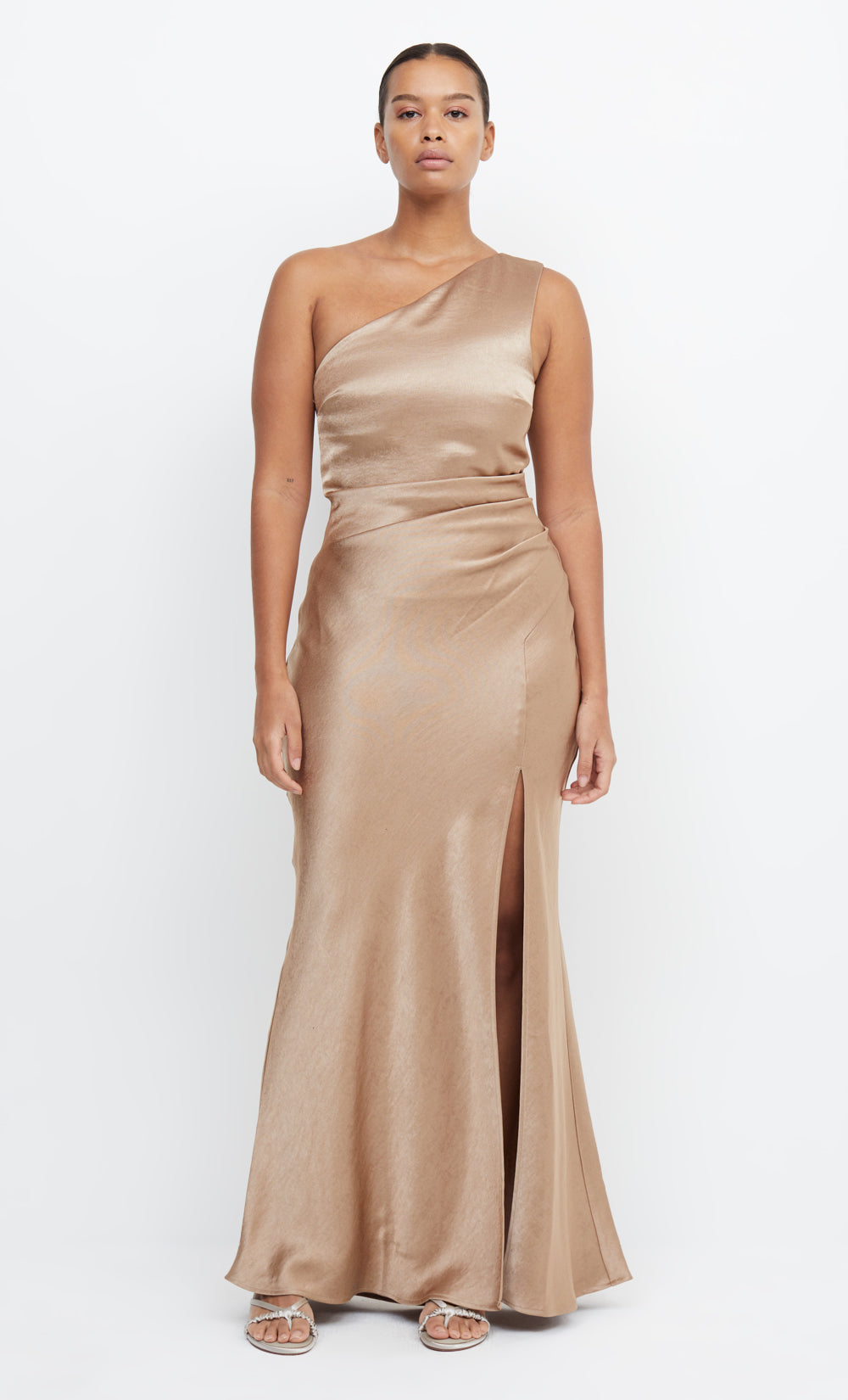 Dreamer Asym Dress in Golden - BEC + BRIDGE BEC + BRIDGE US Dreamer Asym Dress in Golden - BEC + BRIDGE BEC + BRIDGE US