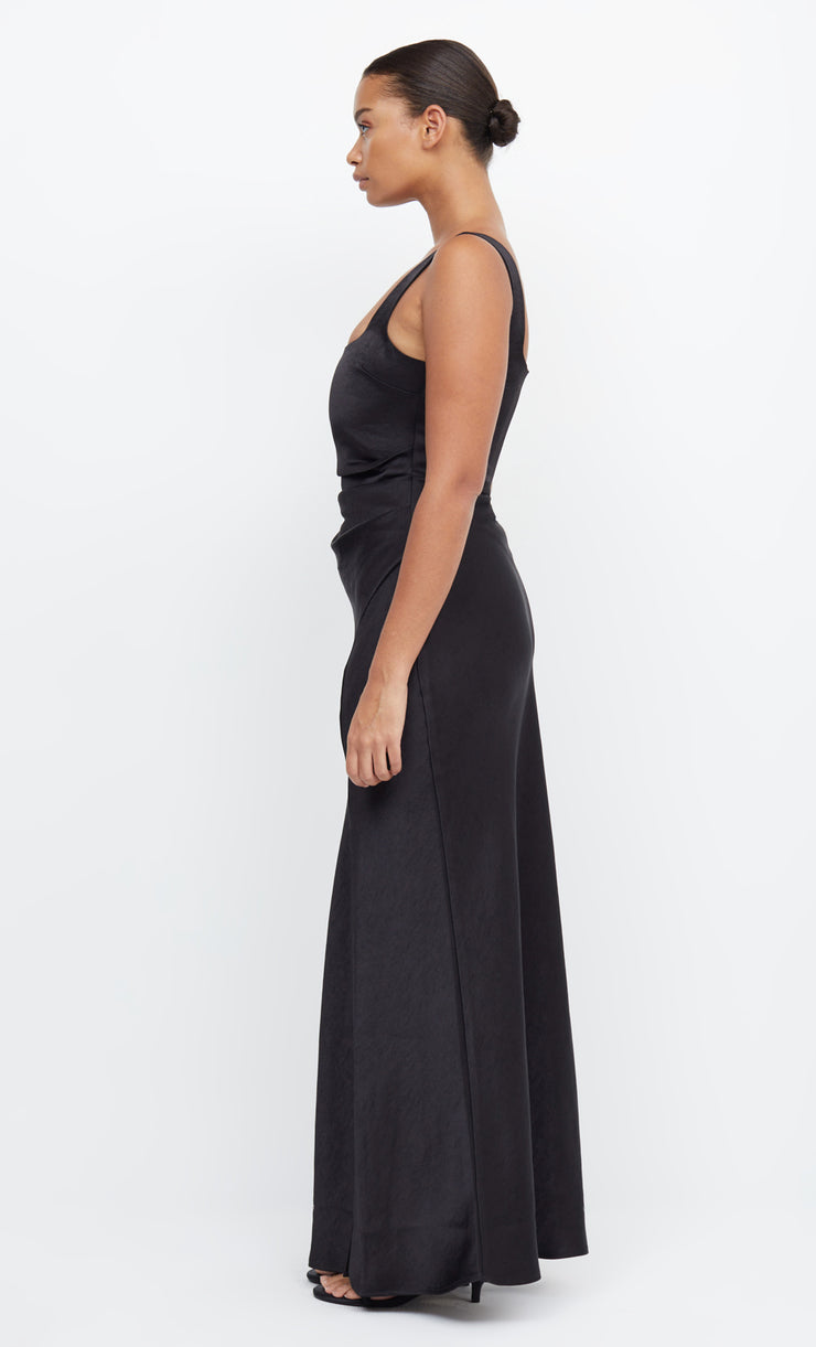 Dreamer Square Neck Formal Bridesmaid Dress in Black by Bec + Bridge