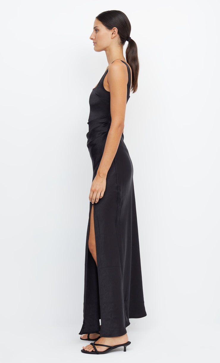 Dreamer Square Neck Formal Bridesmaid Dress in Black by Bec + Bridge