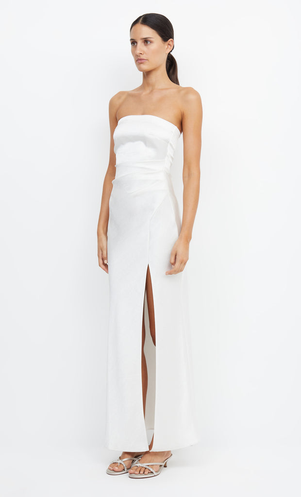 Dreamer Strapless Ivory White Bridal Bridesmaid Dress by Bec + Bridge
