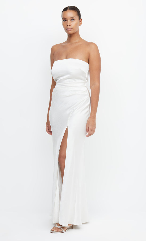 Dreamer Strapless Ivory White Bridal Bridesmaid Dress by Bec + Bridge