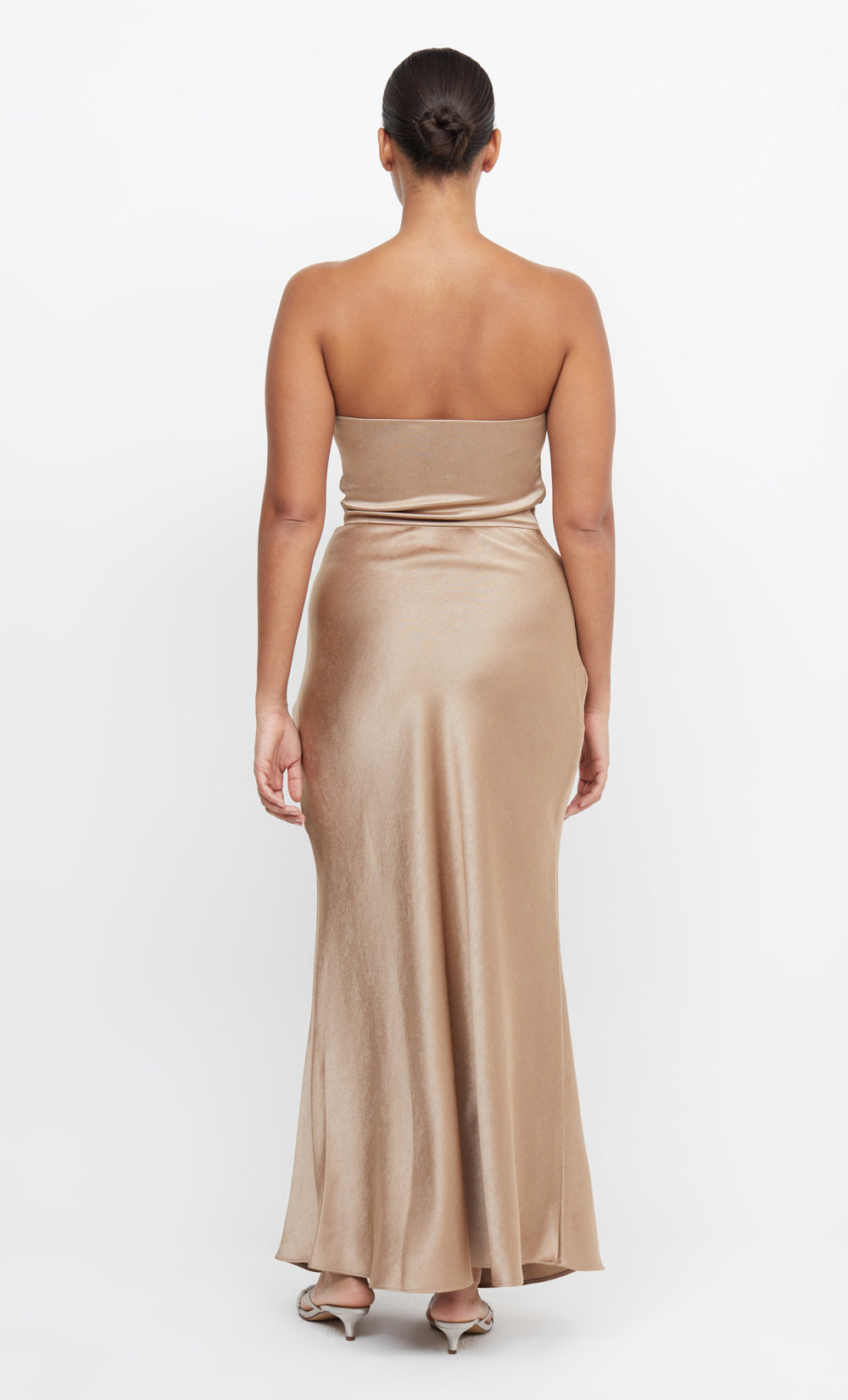Dreamer Strapless Dress in Golden - BEC + BRIDGE BEC + BRIDGE US Dreamer Strapless Dress in Golden - BEC + BRIDGE BEC + BRIDGE US