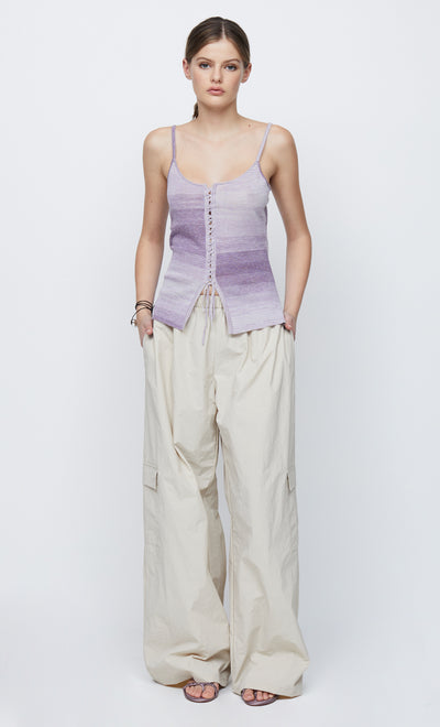 TREASURE KNIT TANK - LILAC HAZE